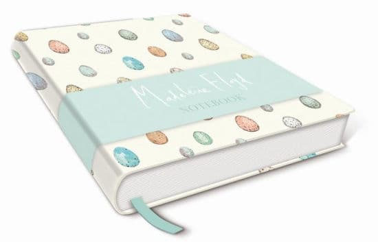 Madeleine Floyd Birdsong Fabric Cover Notebook Main Product  Image width="1000" height="1000"