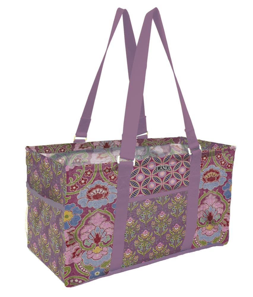 Orchid Ikat Utility Tote by Suzanne Nicoll Main Product  Image width="1000" height="1000"