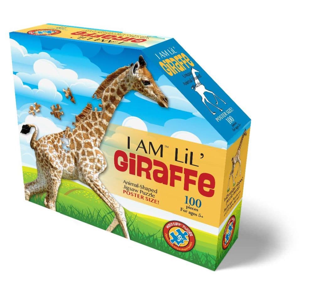 I Am Lil Giraffe 100 Piece Puzzle Main Product  Image width="1000" height="1000"