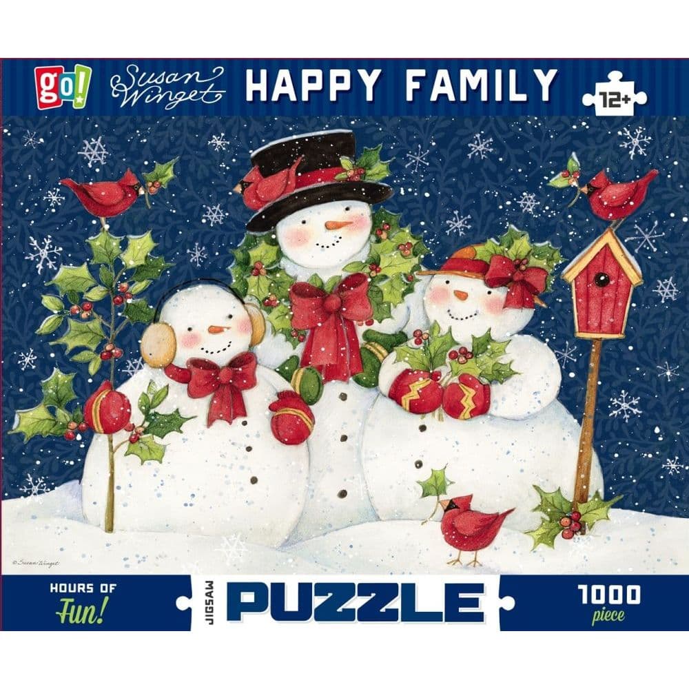 GC Winget Happy Family 1000pc Puzzle Main Product  Image width="1000" height="1000"