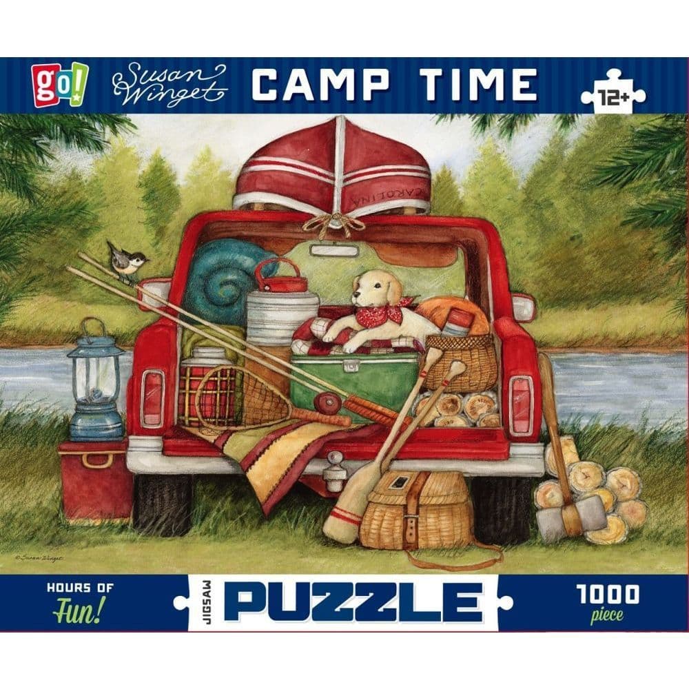 image GC Winget Camp Time 1000pc Puzzle Main Product  Image width=&quot;1000&quot; height=&quot;1000&quot;