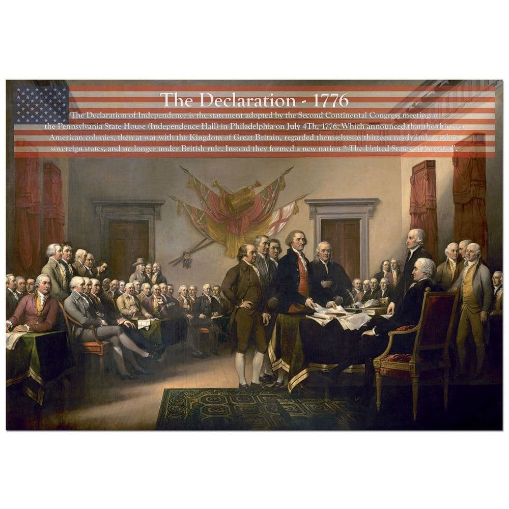 Declaration 1776 1000pc Puzzle Main Product  Image width="1000" height="1000"