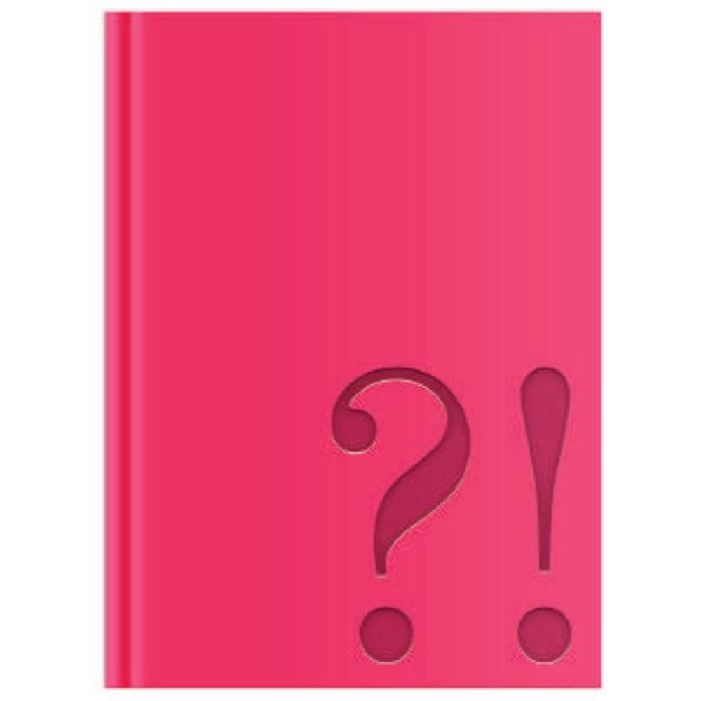 Bright Pink Large Notebook Main Product  Image width="1000" height="1000"