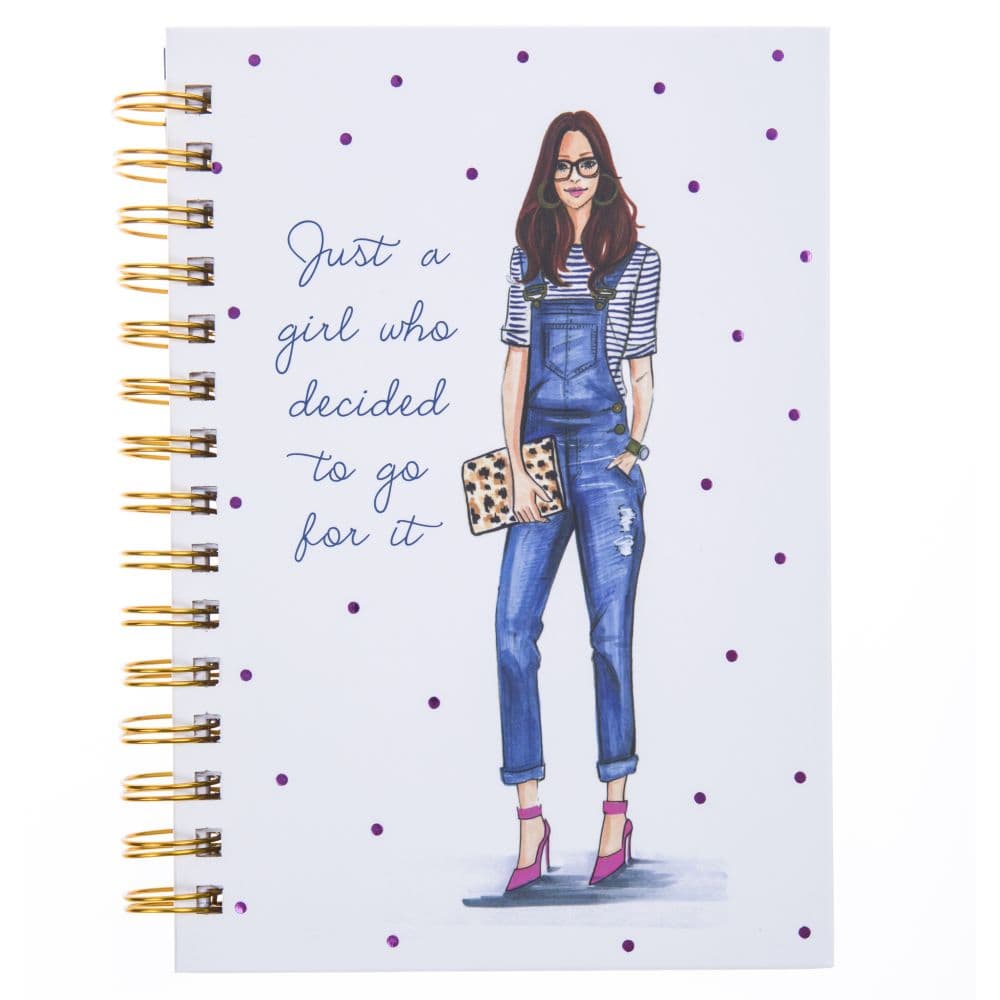Denim Overall Diva Spiral Journal Main Product  Image width=&quot;1000&quot; height=&quot;1000&quot;