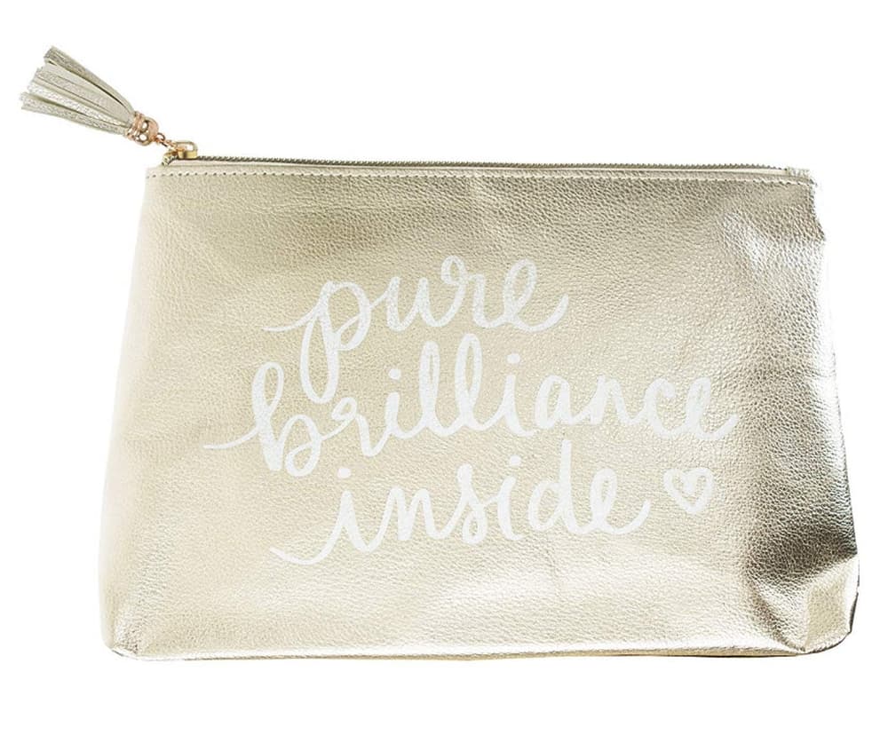Gold Pure Brilliance Inside Accessories Pouch Main Product  Image width="1000" height="1000"