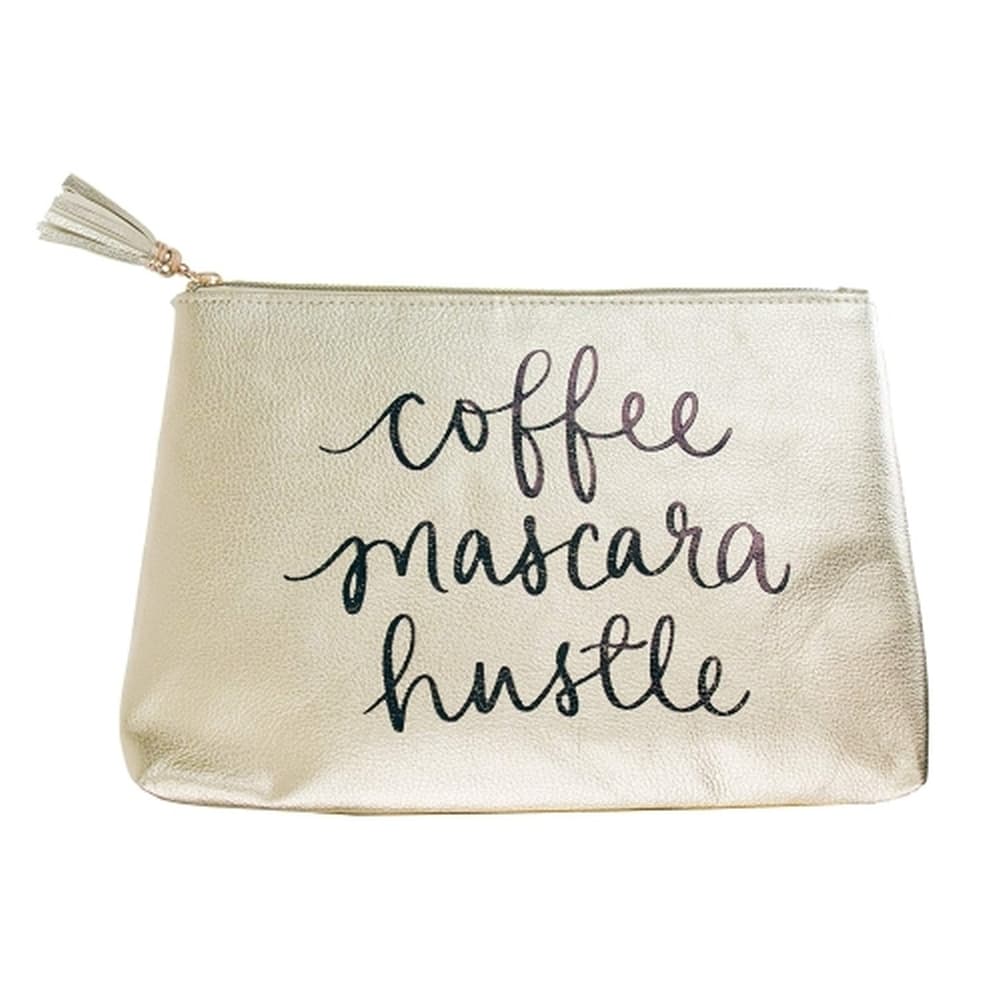 Coffee Mascara Hustle Accessory Pouch Main Product  Image width="1000" height="1000"