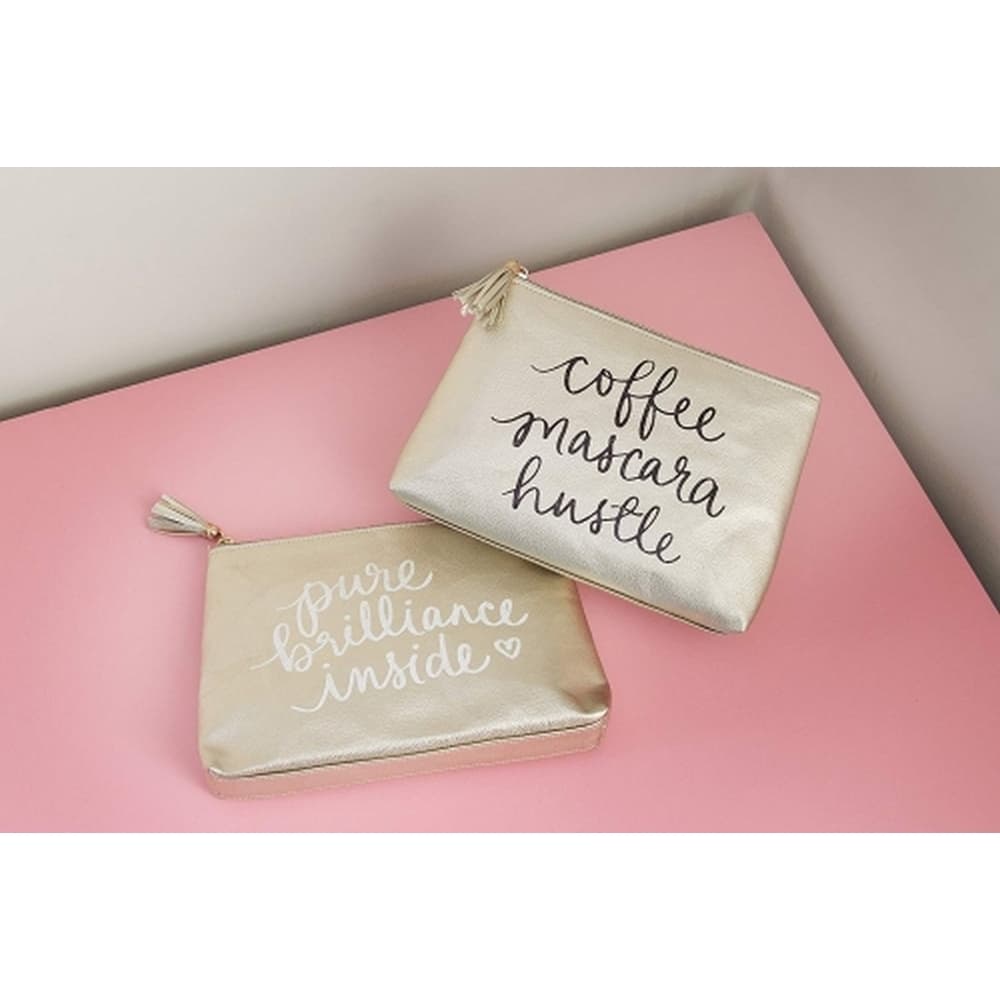 Coffee Mascara Hustle Accessory Pouch 2nd Product Detail  Image width="1000" height="1000"