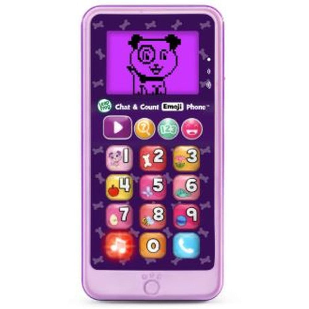LeapFrog Chat  Count Emoji Phone Pink Main Product  Image width="1000" height="1000"