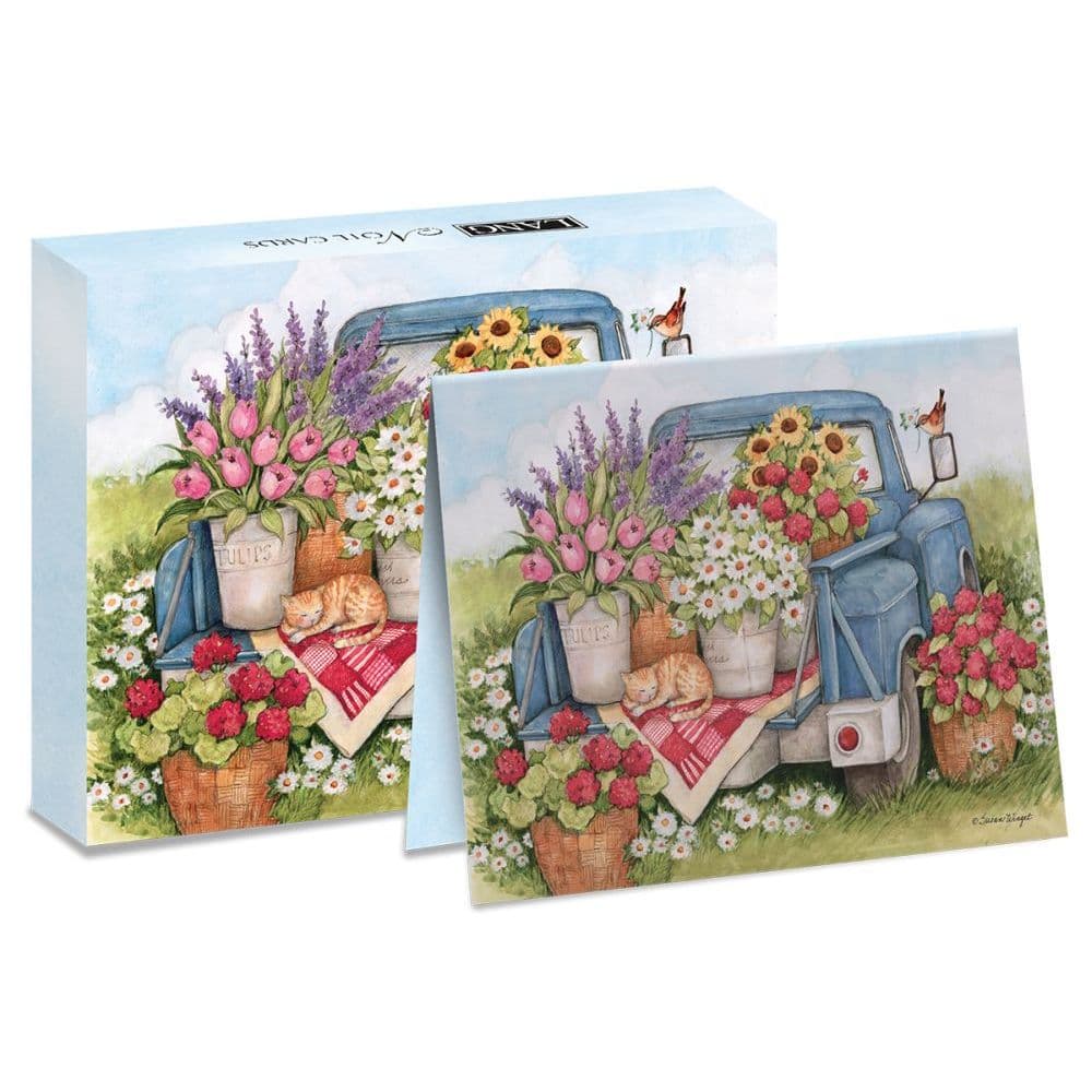 Fresh Bunch Boxed Note Cards 13 pack w Decorative Box by Susan Winget 4th Product Detail  Image width=&quot;1000&quot; height=&quot;1000&quot;
