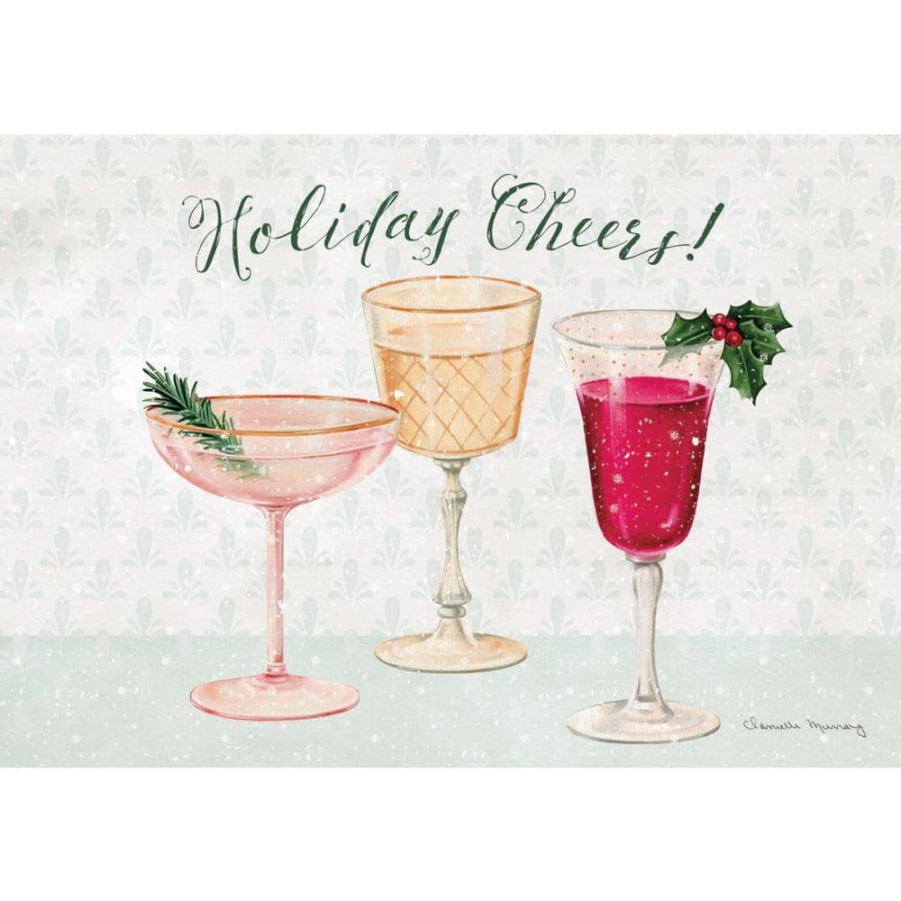 Cheers Petite Christmas Cards by Danielle Murray Main Product  Image width=&quot;1000&quot; height=&quot;1000&quot;