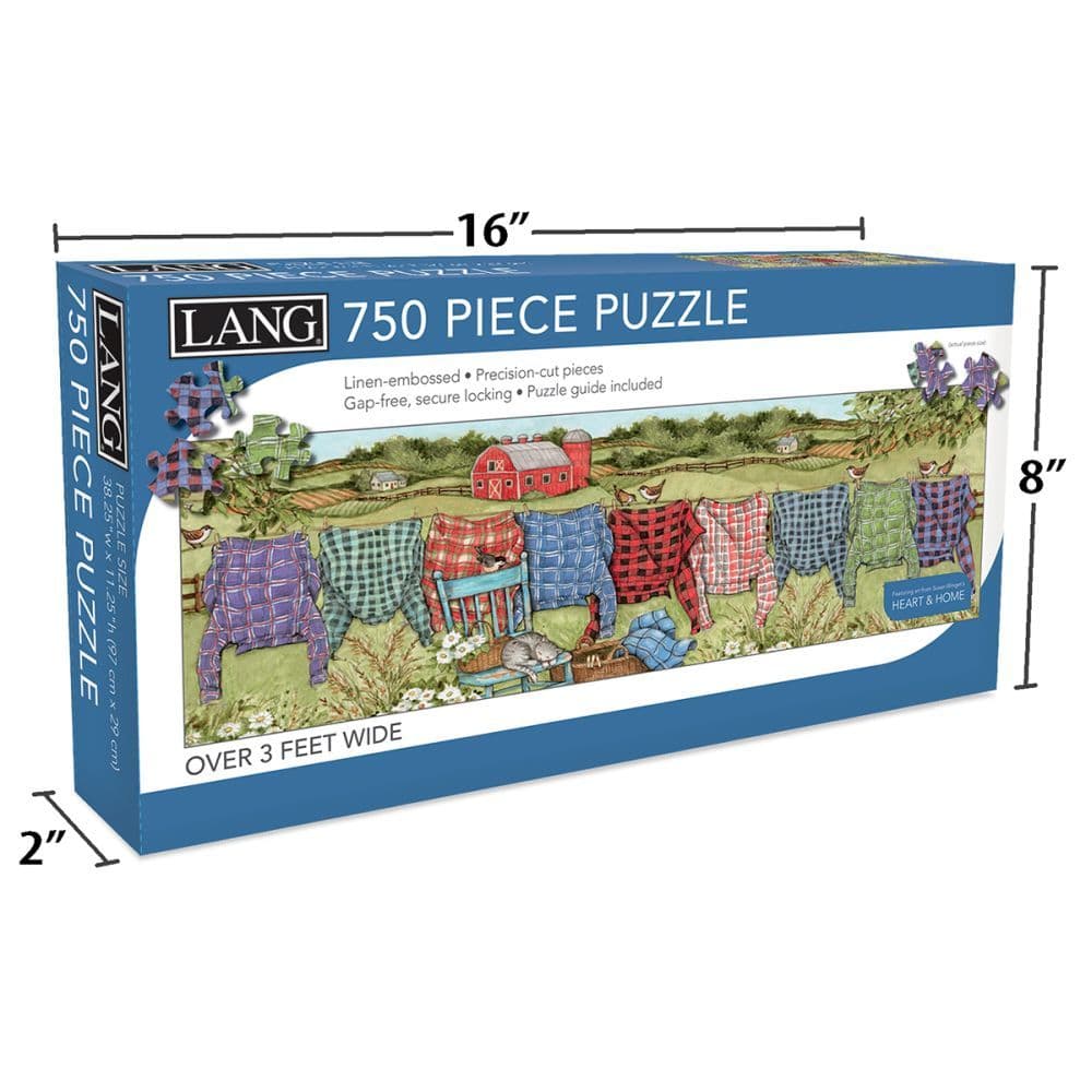 Favorite Flannel 750 Piece Puzzle Panoramic by Susan Winget 4th Product Detail  Image width="1000" height="1000"
