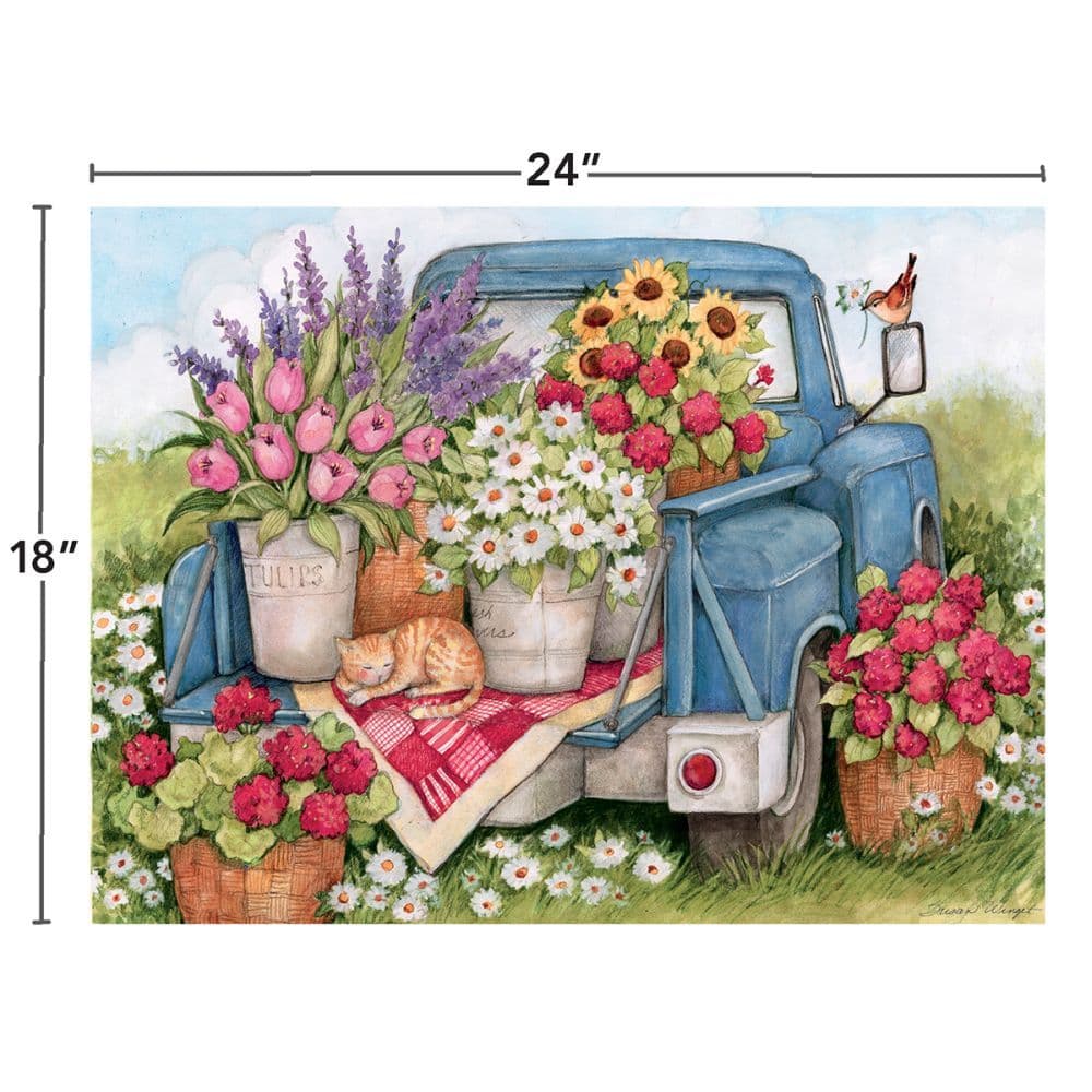 Fresh Bunch 500 Piece Puzzle by Susan Winget 5th Product Detail  Image width=&quot;1000&quot; height=&quot;1000&quot;