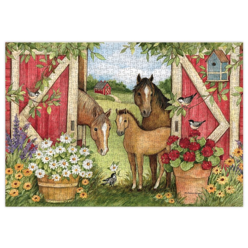 Heartland Barn 1000 Piece Puzzle by Susan Winget 2nd Product Detail  Image width=&quot;1000&quot; height=&quot;1000&quot;
