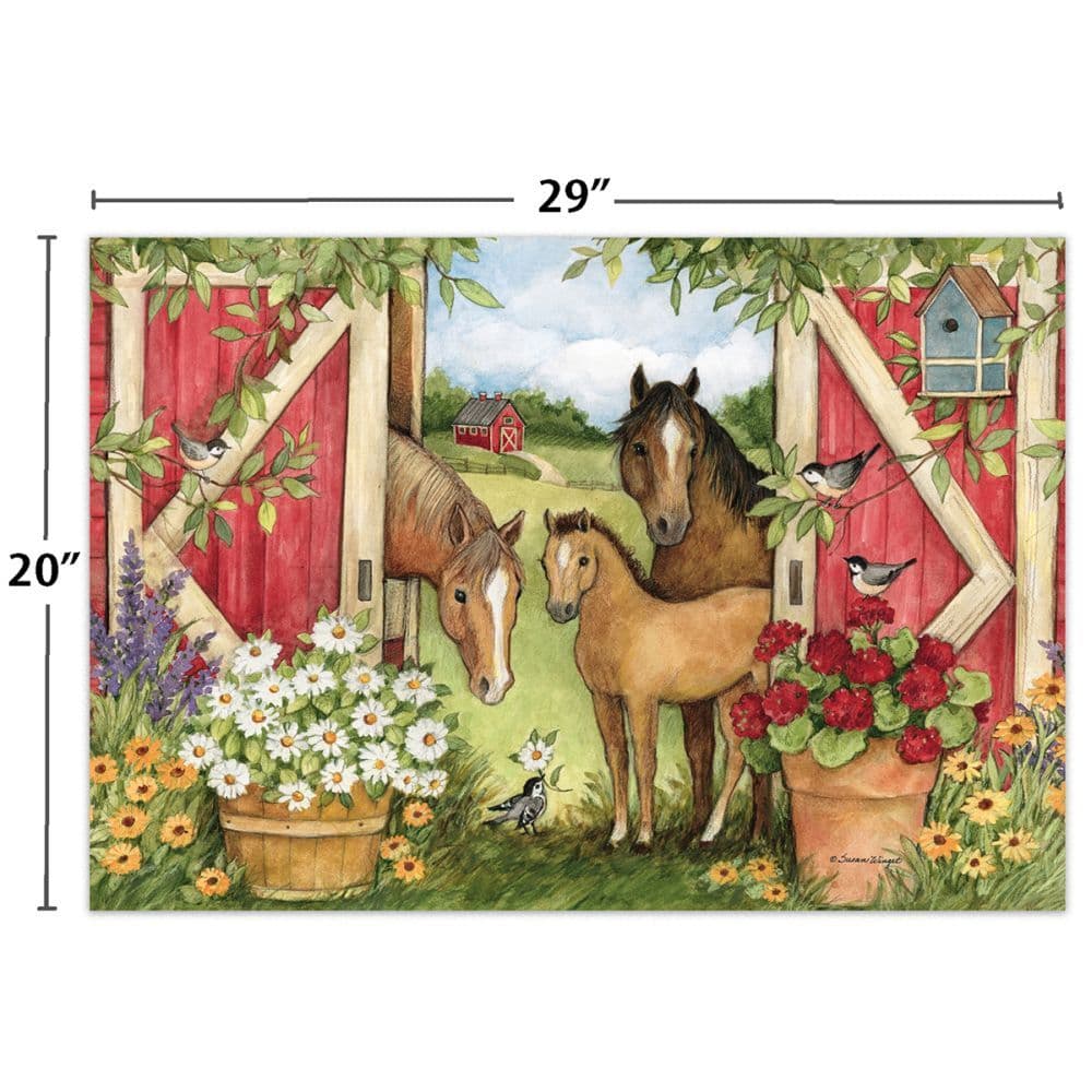 Heartland Barn 1000 Piece Puzzle by Susan Winget 5th Product Detail  Image width=&quot;1000&quot; height=&quot;1000&quot;