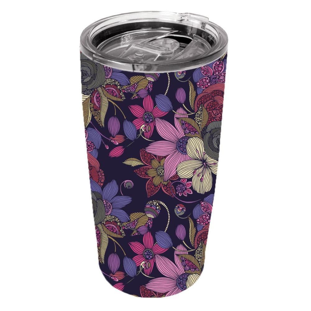 20 Oz Stainless Steel Tumbler Purple