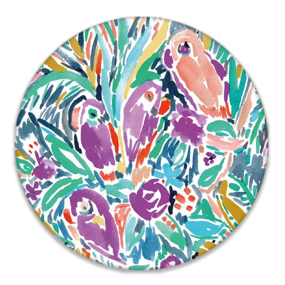 Barbarian Wild Feathers Coasters 4 Inch by Barbra Ignatiev 5th Product Detail  Image width="1000" height="1000"