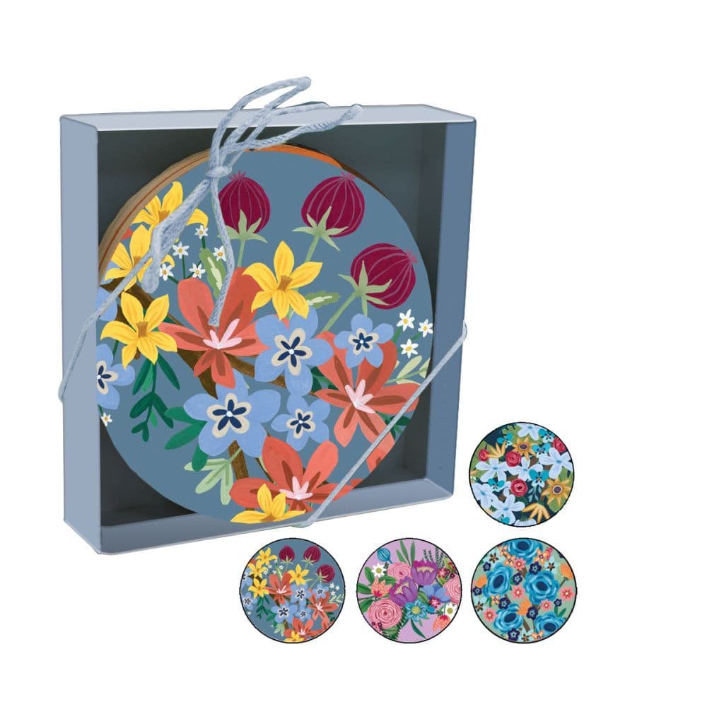 Prairie Coasters 4 Inch by Eliza Todd Main Product  Image width=&quot;1000&quot; height=&quot;1000&quot;