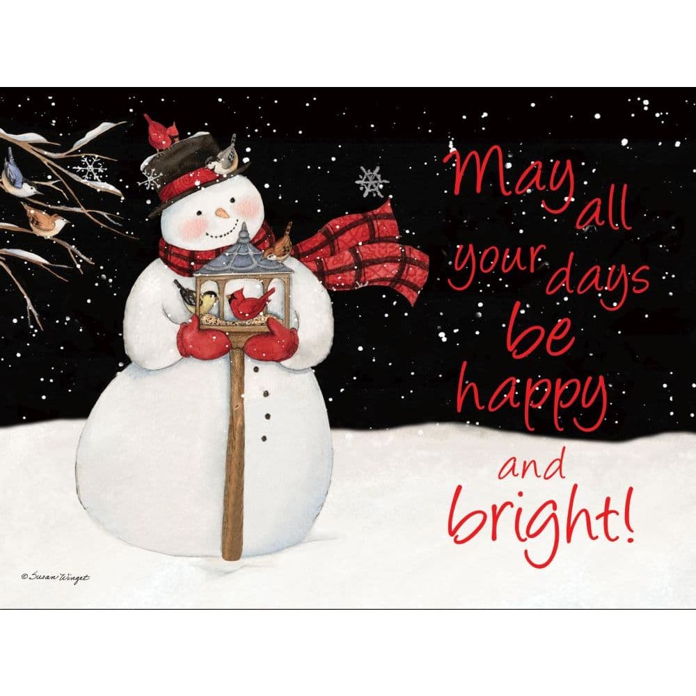 Sam Snowman 3D Pop Up Christmas Cards 8 pack by Susan Winget 2nd Product Detail  Image width=&quot;1000&quot; height=&quot;1000&quot;