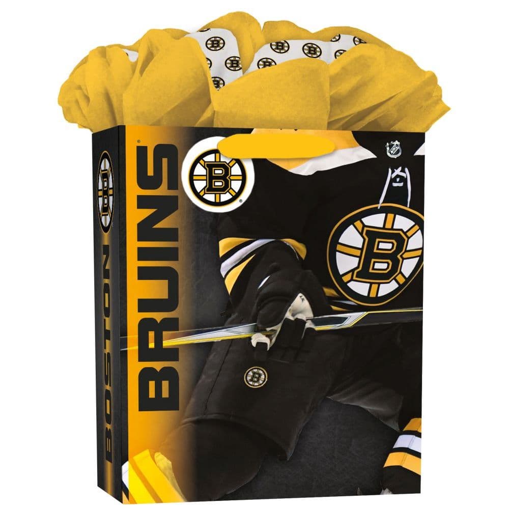 Nhl Boston Bruins Lg GoGo Gift Bag Main Product  Image width="1000" height="1000"