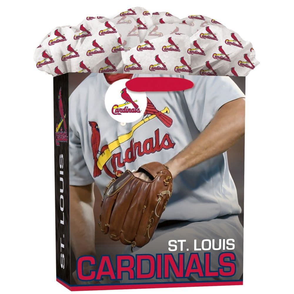 Mlb St Louis Cardinals Lg GoGo Gift Bag Main Product  Image width="1000" height="1000"
