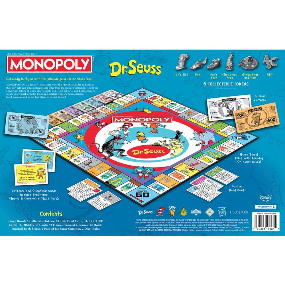 Monopoly Dr. Seuss Second Alternate Image
