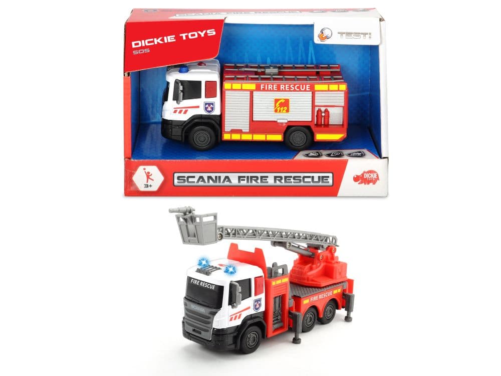 Dickie Toys Scania Fire Rescue Vehicle Main Product  Image width="1000" height="1000"
