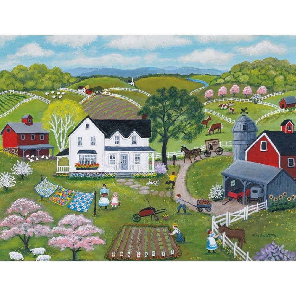 Spring Days Assorted Boxed Note Cards by Mary Singleton 3rd Product Detail  Image width="1000" height="1000"