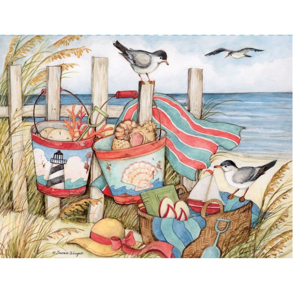 Just Beachy Assorted Boxed Note Cards by Susan Winget 3rd Product Detail  Image width="1000" height="1000"