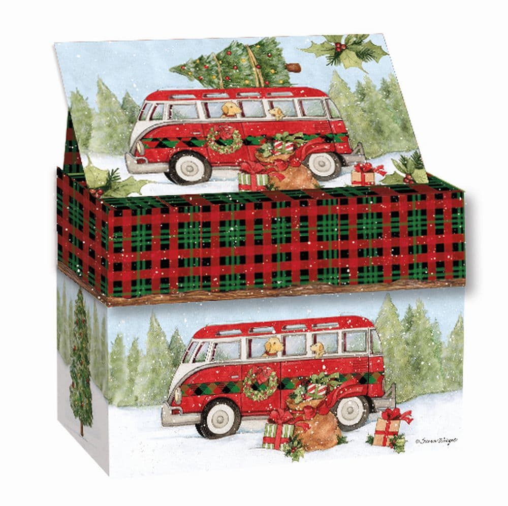 Home for Christmas Recipe Card Box by Susan Winget Main Product  Image width=&quot;1000&quot; height=&quot;1000&quot;