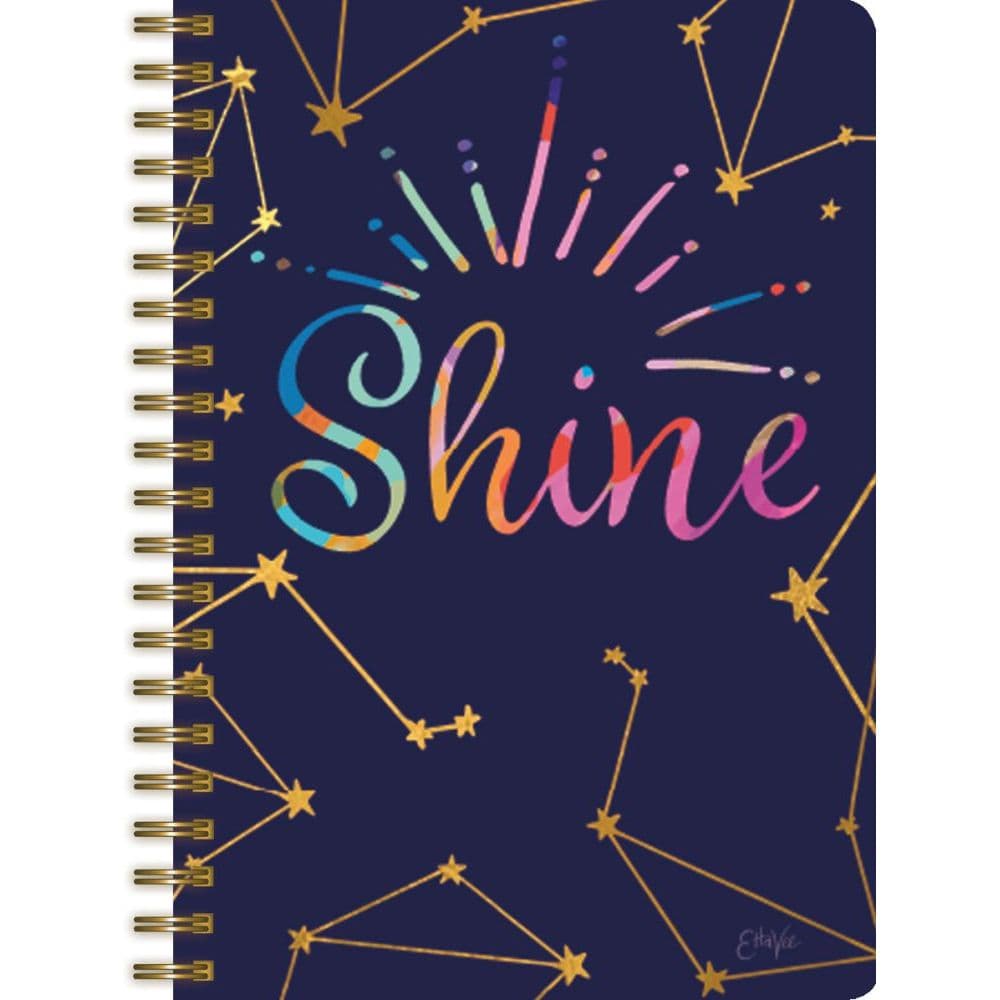Shine Spiral Journal by EttaVee Main Product  Image width="1000" height="1000"