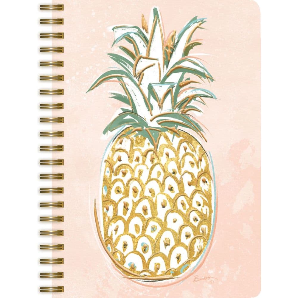 Pineapple Paradise Spiral Journal