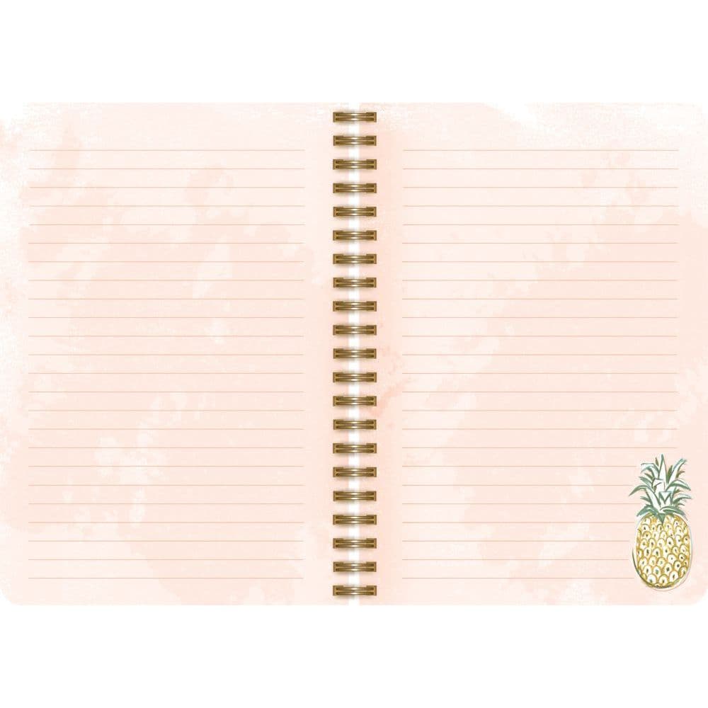 Pineapple Paradise Spiral Journal by Chad Barrett 2nd Product Detail  Image width="1000" height="1000"