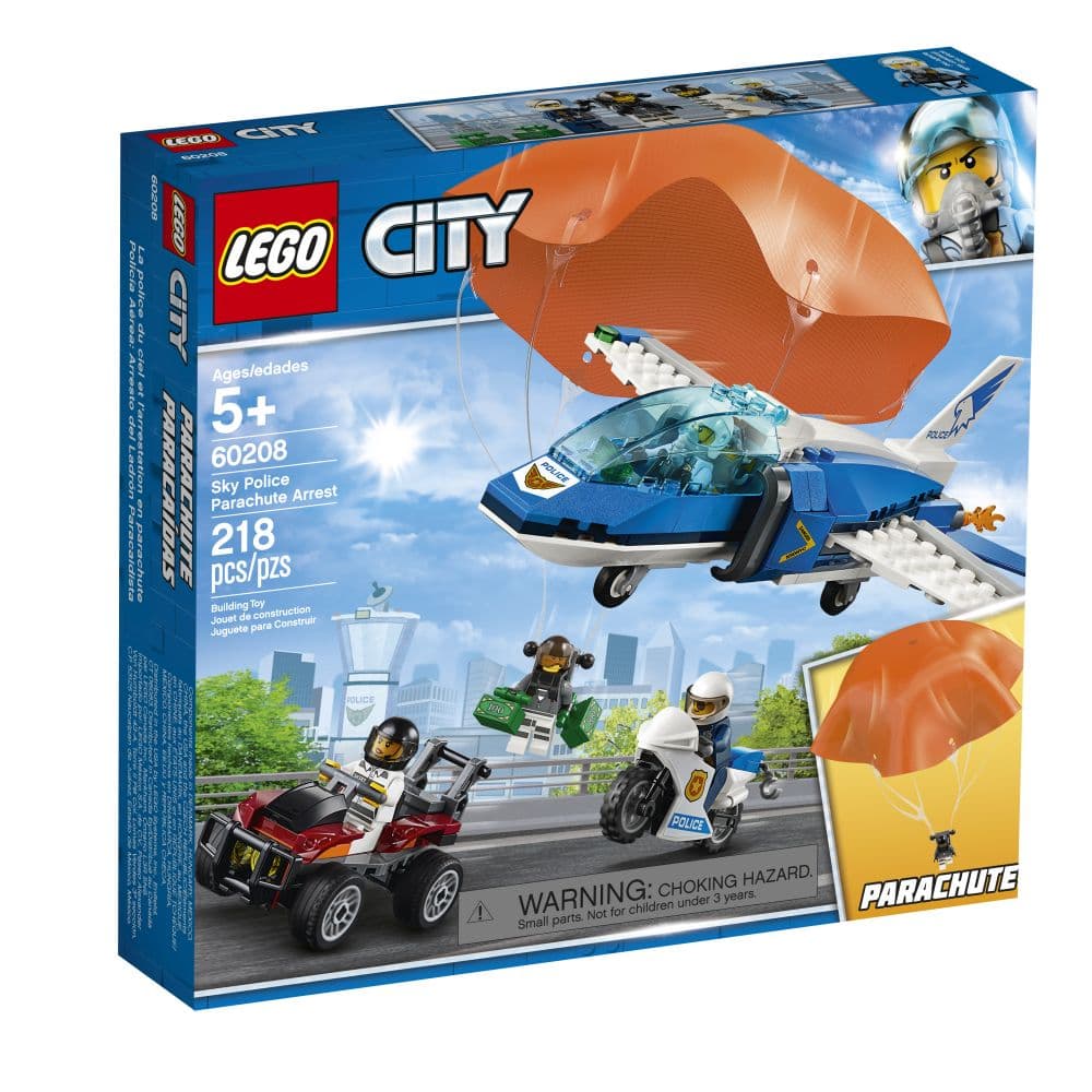 LEGO 8 City Sky Police Parachute Arrest Main Product  Image width="1000" height="1000"