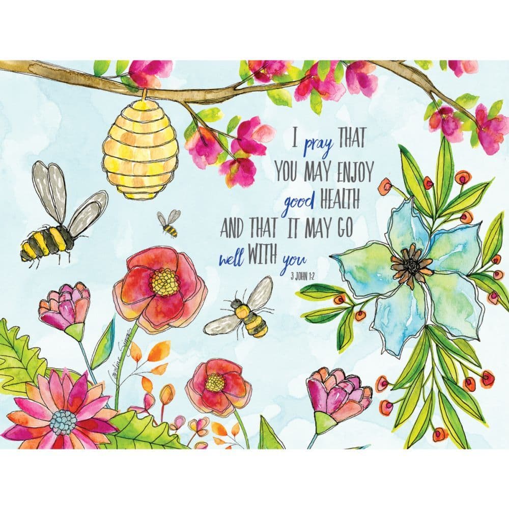 Multiple Blessings All Occasion Note Cards 18 pack by Caroline Simas 5th Product Detail  Image width=&quot;1000&quot; height=&quot;1000&quot;