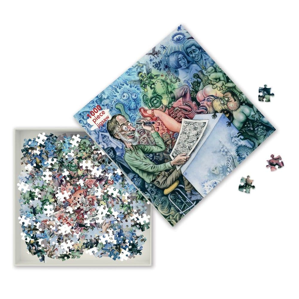 RCrumb Whos Afraid of Robert Crumb 1000pc Puzzle 2nd Product Detail  Image width=&quot;1000&quot; height=&quot;1000&quot;