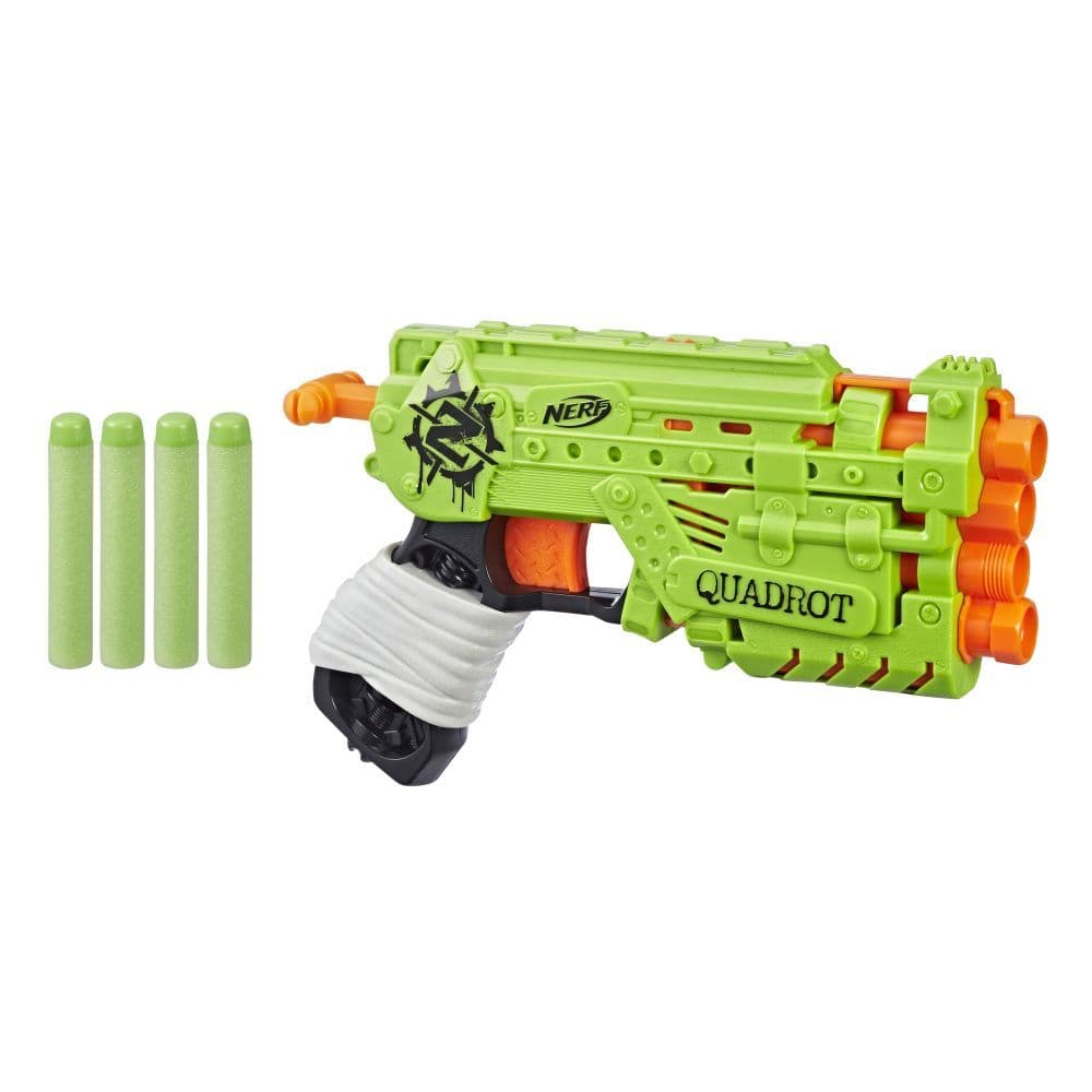 Nerf Zombie Strike Quadrot Dart Gun Main Product  Image width="1000" height="1000"