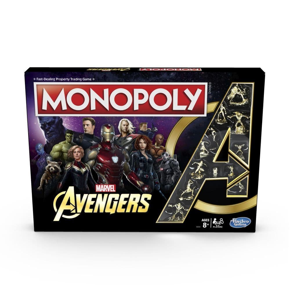 Avengers Monopoly Main Product  Image width="1000" height="1000"