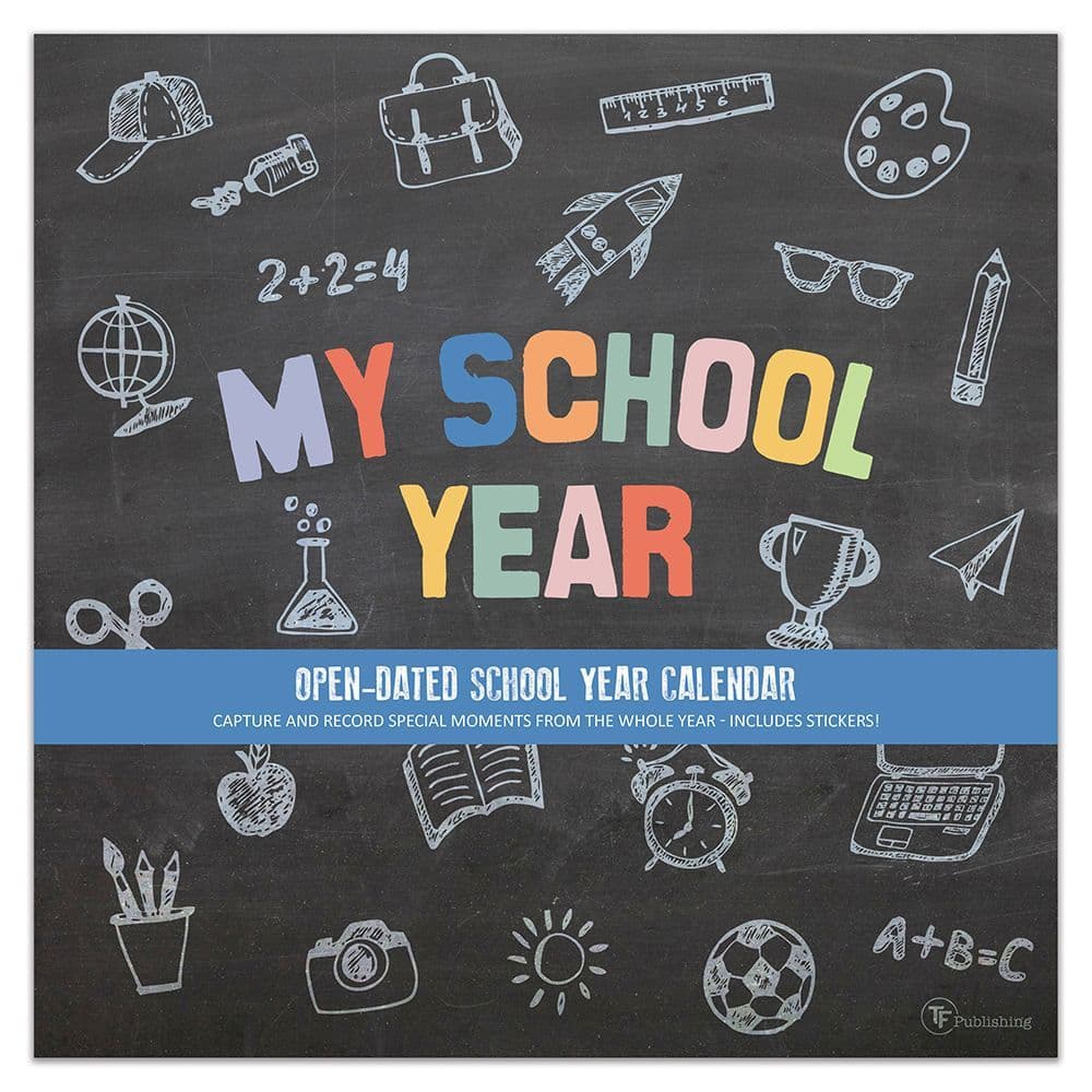 My School Year Perpetual Wall Calendar Main Product  Image width="1000" height="1000"