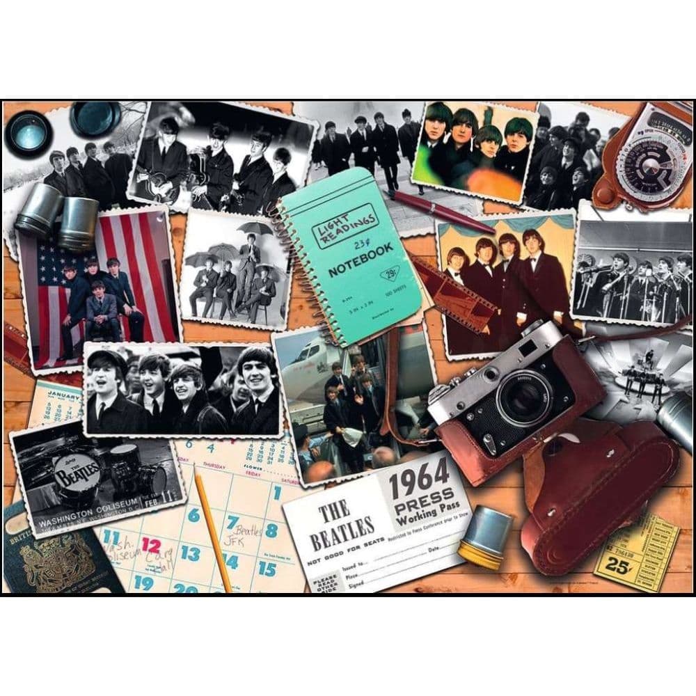 Beatles 1964 Photographers View 1000pc Puzzle 2nd Product Detail  Image width="1000" height="1000"