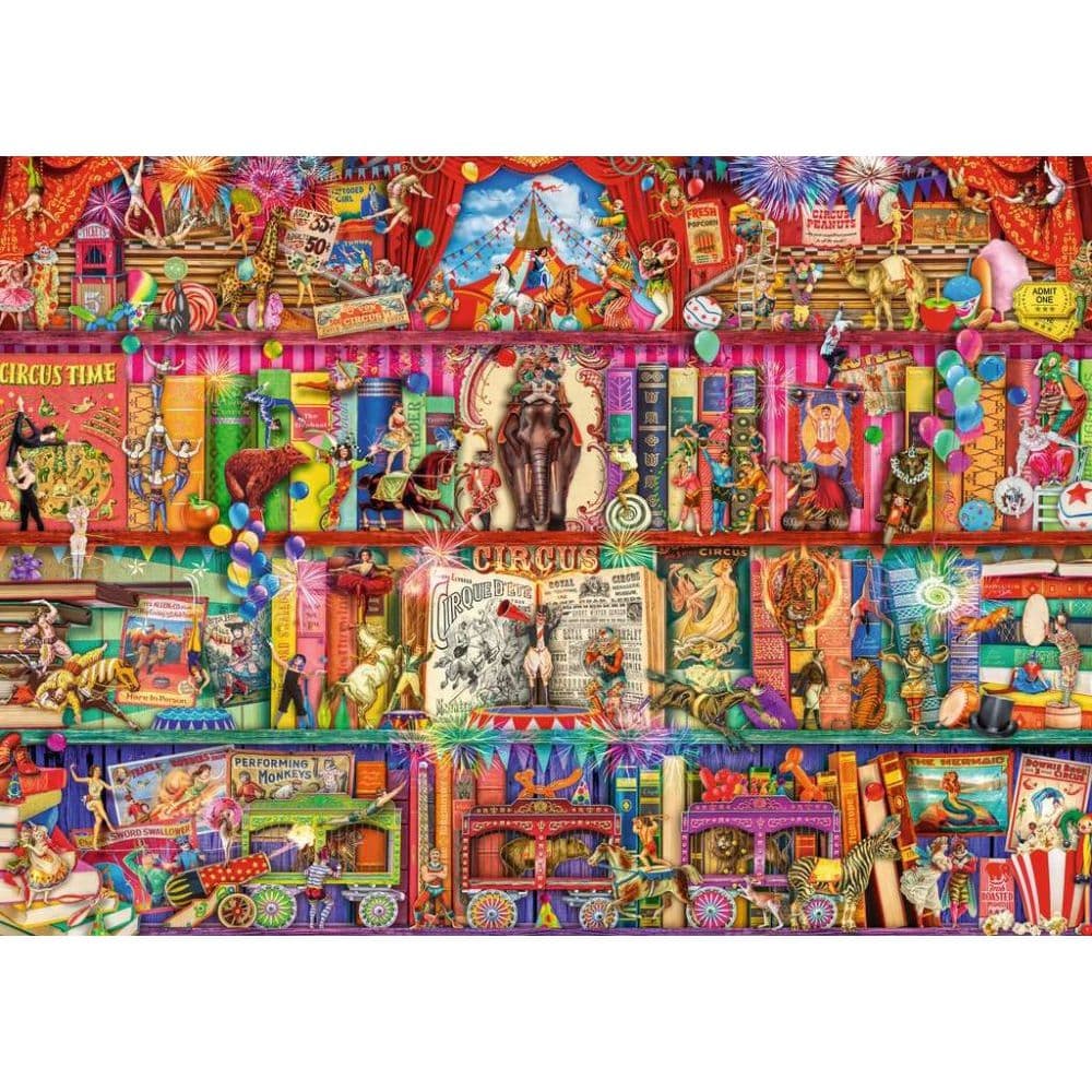 Greatest Show on Earth 1000pc Puzzle 2nd Product Detail  Image width="1000" height="1000"