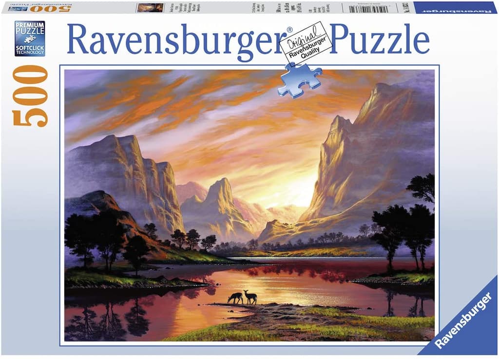 Tranquil Sunset 500pc Puzzle 2nd Product Detail  Image width="1000" height="1000"