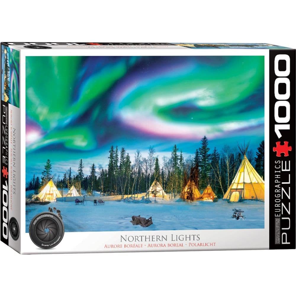Northern Lights 1000 Piece puzzle Main Product  Image width="1000" height="1000"