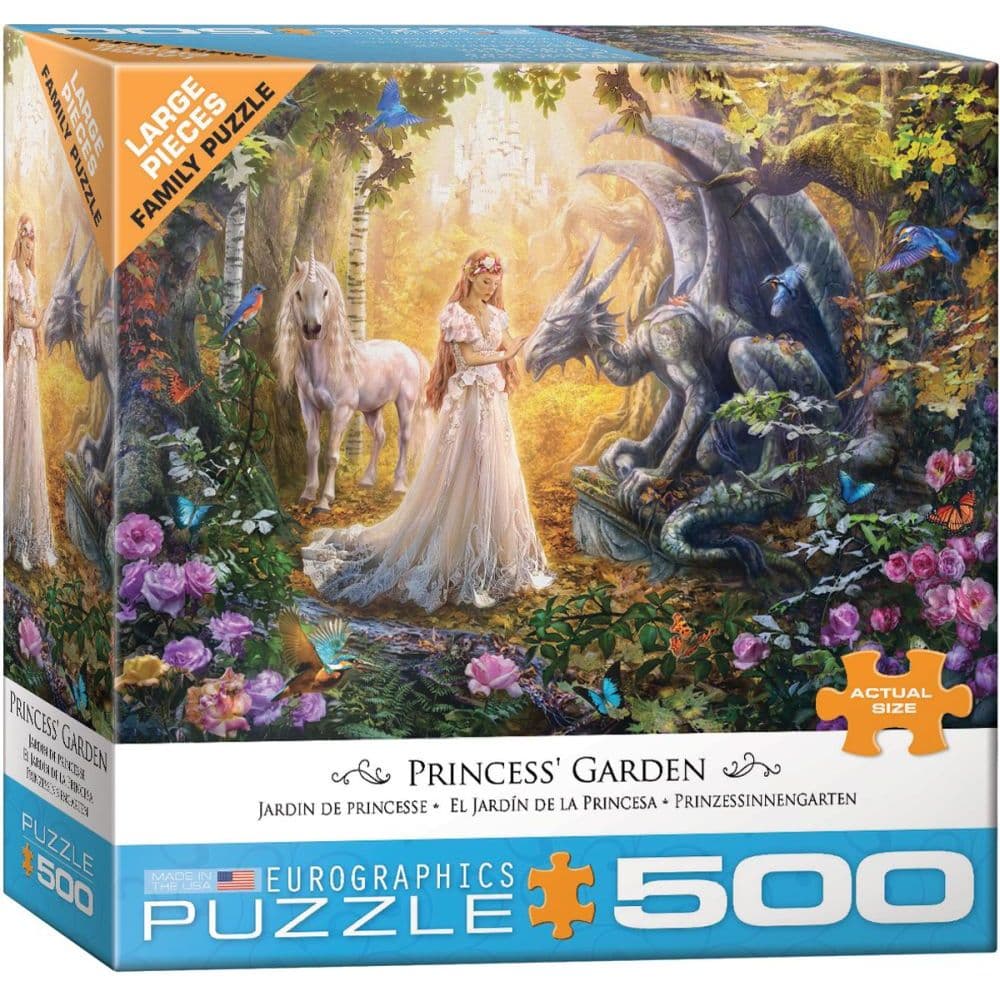 Princess Garden Ciro Marchetti 500pc Puzzle Main Product  Image width=&quot;1000&quot; height=&quot;1000&quot;