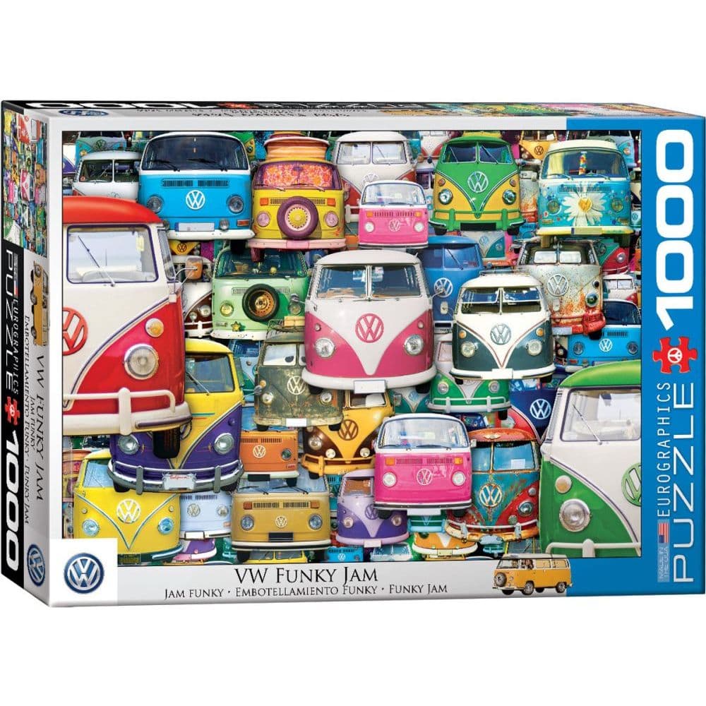 VW Funky Jam 1000 Piece puzzle Main Product  Image width="1000" height="1000"