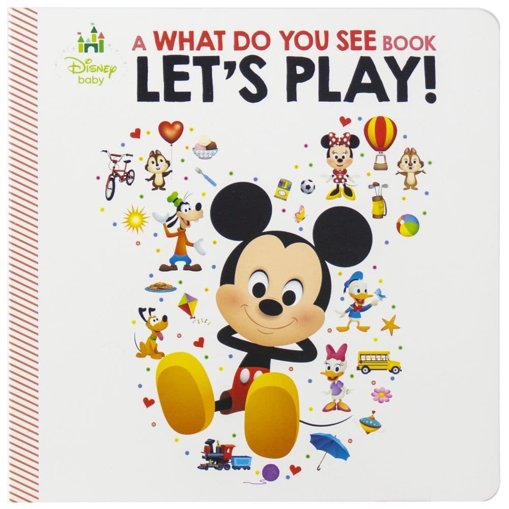 Mickey  Friends Lets Play What Do You See Book Main Product  Image width="1000" height="1000"