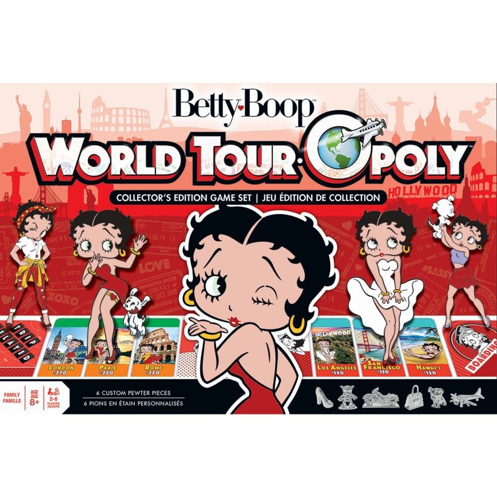 Betty Boop Opoly Main Product  Image width="1000" height="1000"