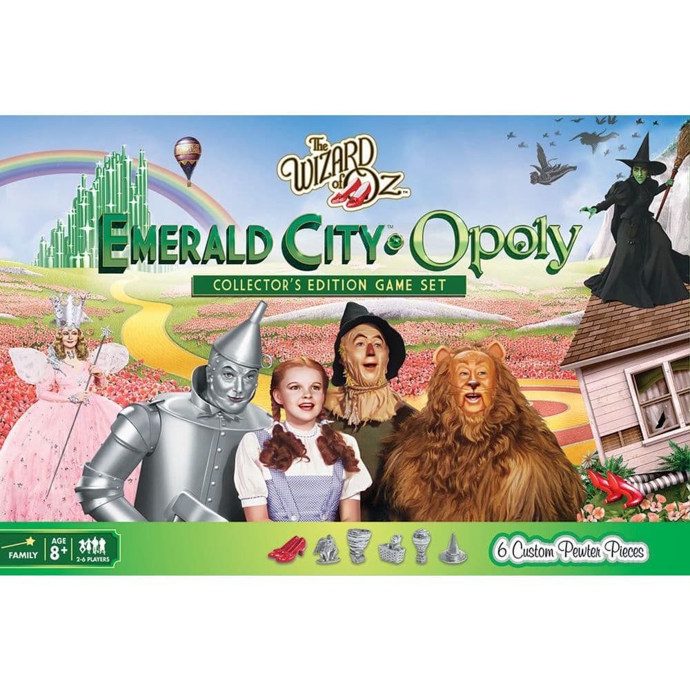 Wizard of Oz Opoly Main Product  Image width="1000" height="1000"