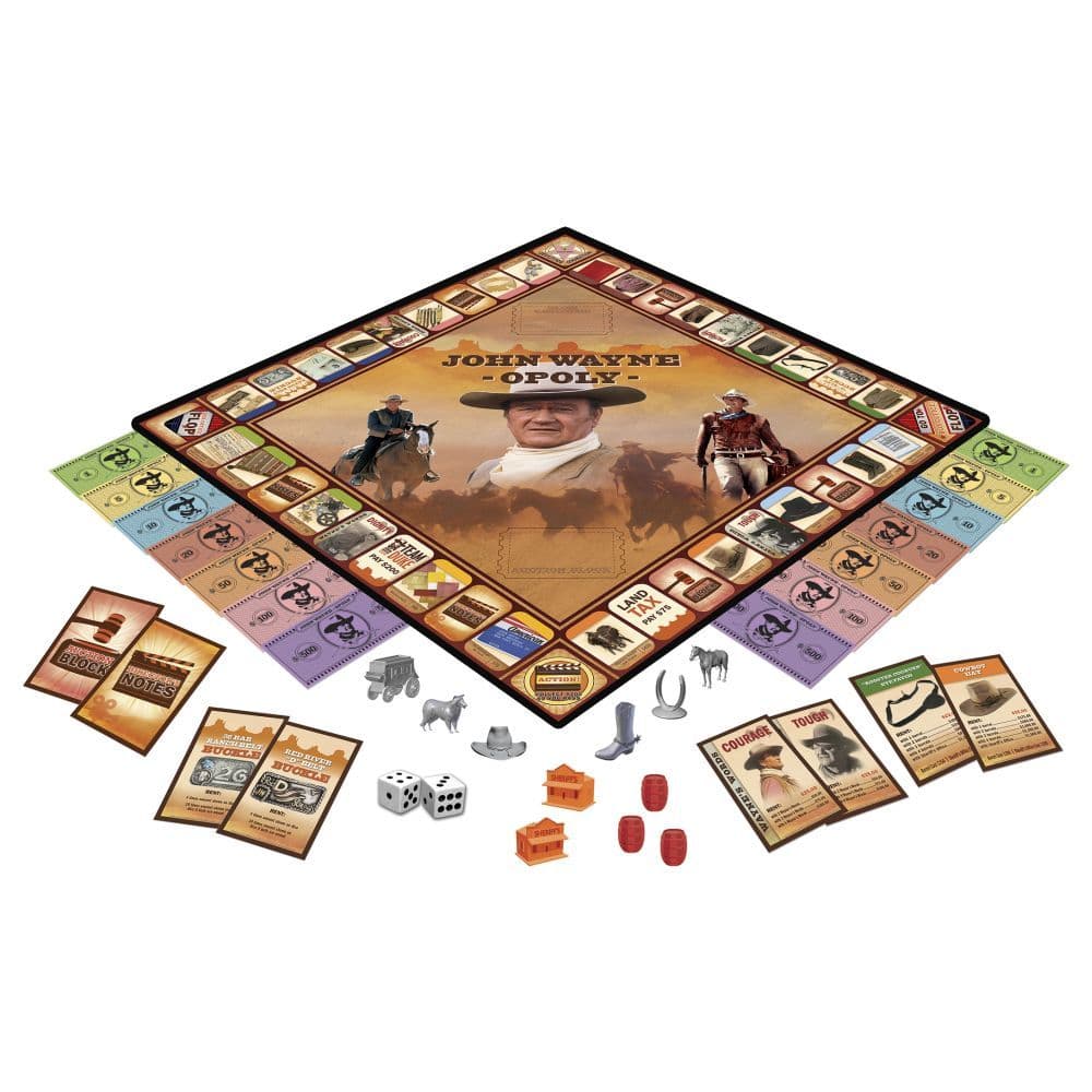 John Wayne Opoly 2nd Product Detail  Image width="1000" height="1000"