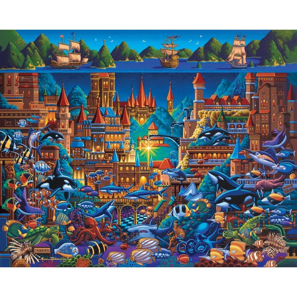 Atlantis 500pc Puzzle 3rd Product Detail  Image width="1000" height="1000"