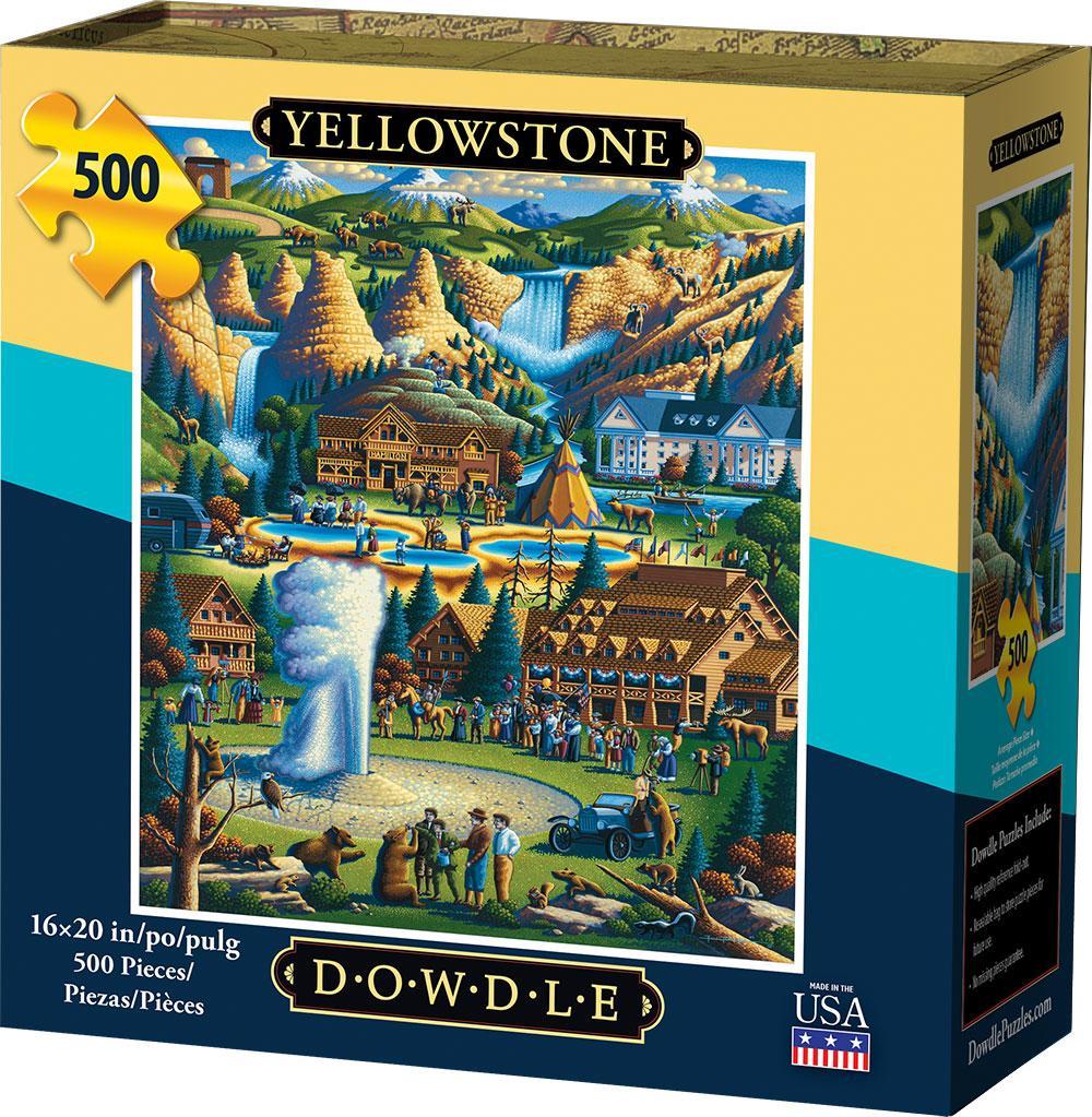 Yellowstone National Park 500pc Puzzle Main Product  Image width="1000" height="1000"